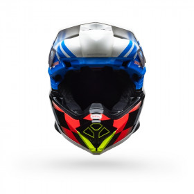 Casque BELL Moto-10 Spherical - Pro Circuit 25 Gloss Blue/White