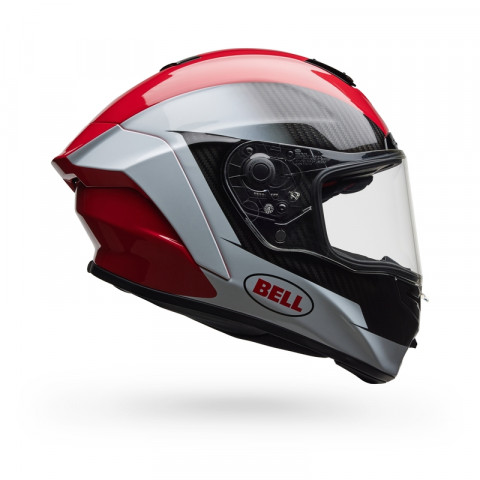 Casque BELL Race Star DLX Flex - Corsa Red/White