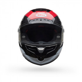 Casque BELL Race Star DLX Flex - Corsa Red/White