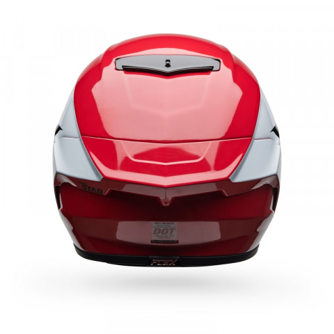 Casque BELL Race Star DLX Flex - Corsa Red/White