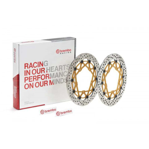 Disques de frein BREMBO UPGRADE Supersport rond flottant - la paire
