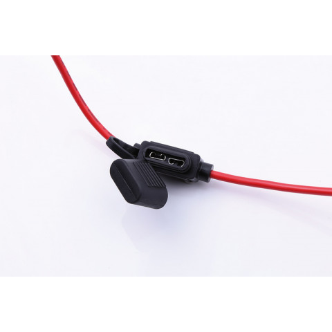 SHIN YO Holder For Plug-in Fuses 5-30 Ampere, Splash-proof Rubber Housing.