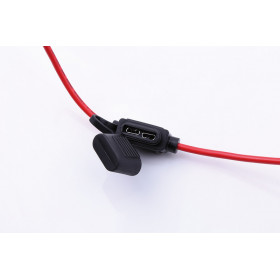 SHIN YO Holder For Plug-in Fuses 5-30 Ampere, Splash-proof Rubber Housing.