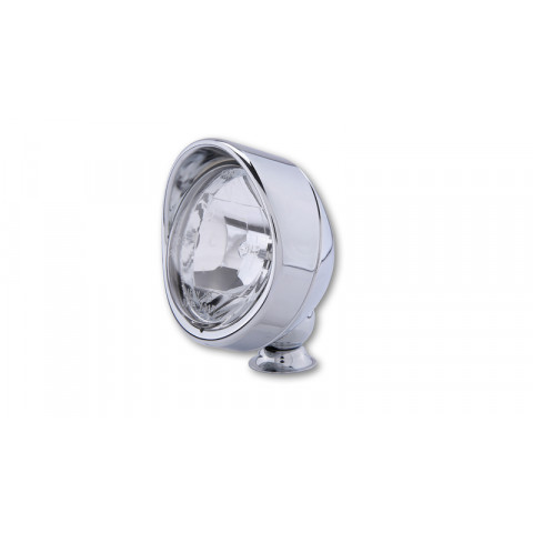 SHIN YO Spotlight 90mm With Visor, Chrome, H3