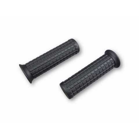 SHIN YO Custom Old Style handlebar grips 1 inch (25,4 mm) black pair