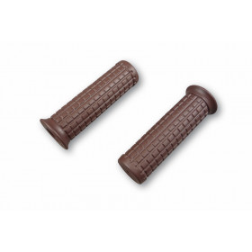SHIN YO Custom Old Style Grips 1 inch (25,4 mm) dark brown pair