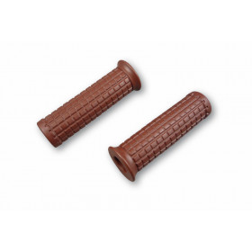 SHIN YO Custom Old Style Grips 1 inch (25,4 mm) brown pair