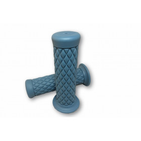 SHIN YO Custom Diamond Style Grips 1 inch blue pair