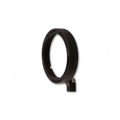 HIGHSIDER pro 5 3/4 inch CNC lamp holder ring FRAME-R2, black, bottom mount
