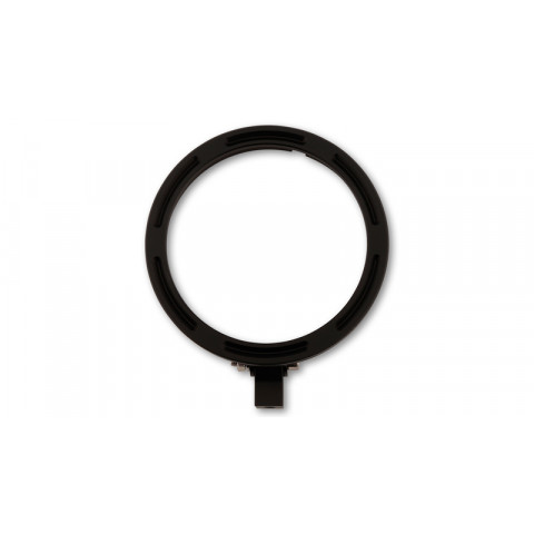 HIGHSIDER pro 5 3/4 inch CNC lamp holder ring FRAME-R2, black, bottom mount