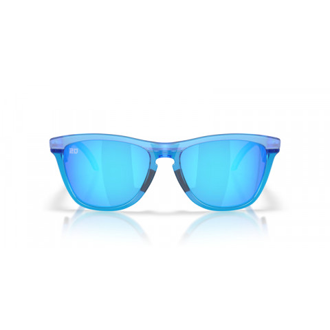 Lunettes de soleil OAKLEY Frogskins™ Hybrid Fabio Quartararo Signature Series Matte Acid Blue - verres Prizm Sapphire