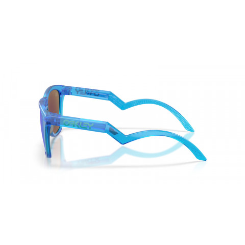 Lunettes de soleil OAKLEY Frogskins™ Hybrid Fabio Quartararo Signature Series Matte Acid Blue - verres Prizm Sapphire