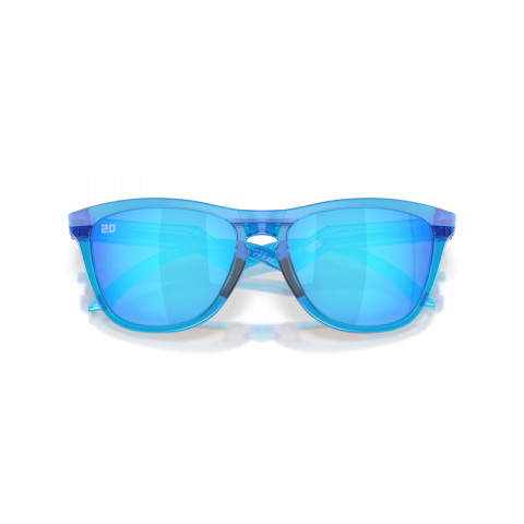 Lunettes de soleil OAKLEY Frogskins™ Hybrid Fabio Quartararo Signature Series Matte Acid Blue - verres Prizm Sapphire