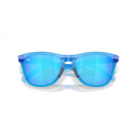 Lunettes de soleil OAKLEY Frogskins™ Hybrid Fabio Quartararo Signature Series Matte Acid Blue - verres Prizm Sapphire