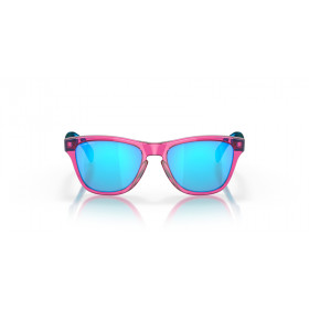 Lunettes de soleil OAKLEY Frogskins XXS Acid Pink - verres Prizm Sapphire