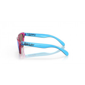Lunettes de soleil OAKLEY Frogskins XXS Acid Pink - verres Prizm Sapphire
