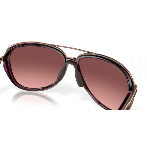 Lunettes de soleil OAKLEY Split Time Crystal Raspberry - verres G40 Black Gradient