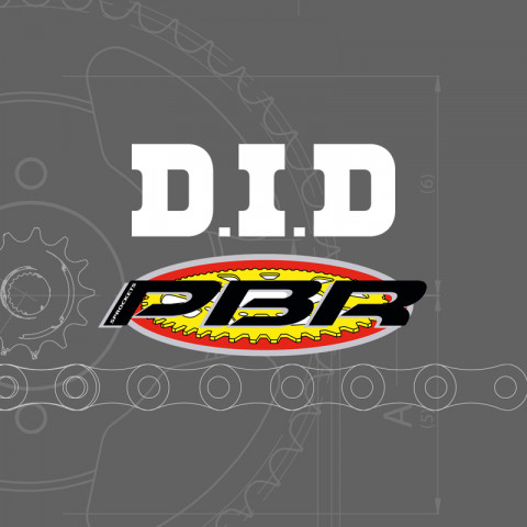 Kit chaîne DID/PBR 420D 11/53 standard - couronne standard