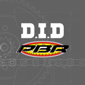 Kit chaîne DID/PBR 420D 11/53 standard - couronne standard