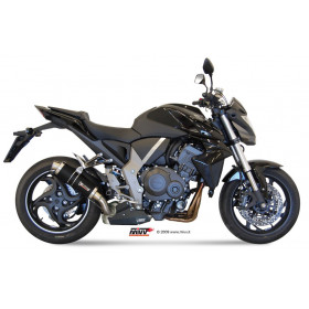 Silencieux MIVV GP inox brossé noir Honda CB1000R