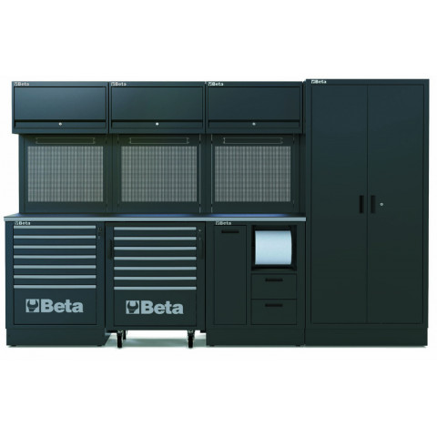 Combinaison d’ameublement d’atelier RSC50 2.0 BETA TOOLS avec 445 outils