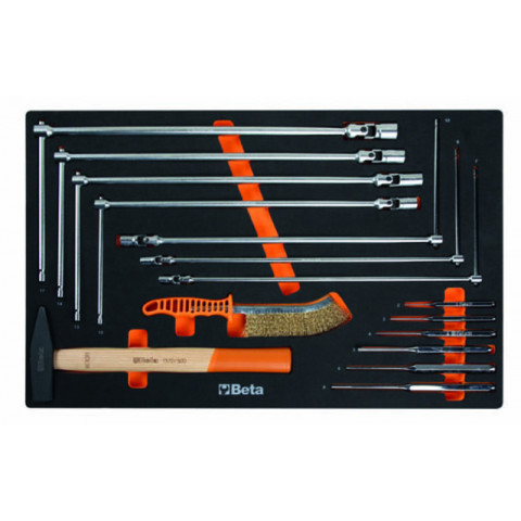 Combinaison d’ameublement d’atelier RSC50 2.0 BETA TOOLS avec 445 outils