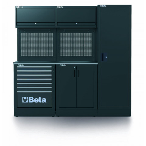 Combinaison d’ameublement d’atelier RSC50 2.0 BETA TOOLS avec 223 outils