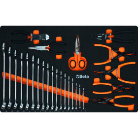 Combinaison d’ameublement d’atelier RSC50 2.0 BETA TOOLS avec 223 outils
