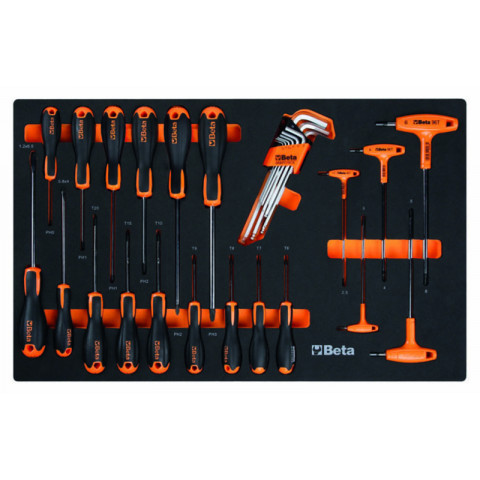 Combinaison d’ameublement d’atelier RSC50 2.0 BETA TOOLS avec 223 outils