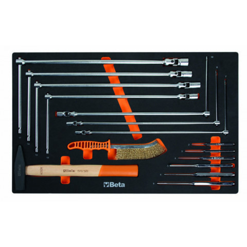 Combinaison d’ameublement d’atelier RSC50 2.0 BETA TOOLS avec 223 outils