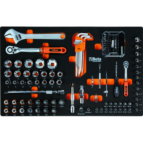 Composition de 189 outils BETA WORKER
