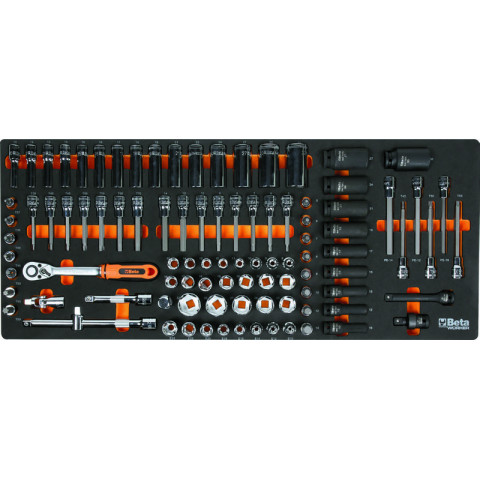 Servante mobile d'atelier BETA RSC24/7 - 7 tiroirs + composition de 418 outils