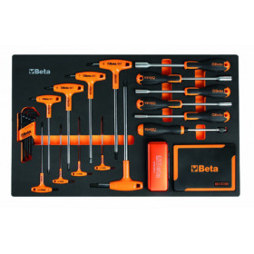 Servante mobile d'atelier BETA RSC24/8 - 8 tiroirs + composition de 445 outils
