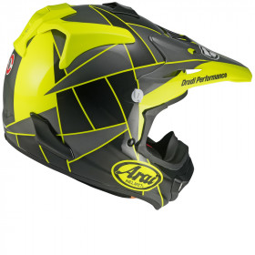 Casque ARAI MX-V EVO Peak - Jaune