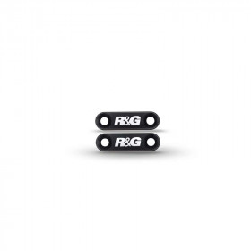 Cache orifice reposes-pied arrière R&G RACING noir