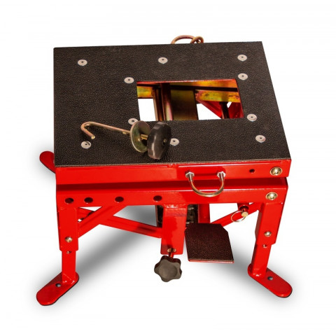 Lève-moto hydraulique VECTOR rouge (roues non incluses)