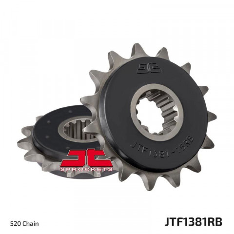 Pignon JT SPROCKETS acier anti-bruit 1381- 520