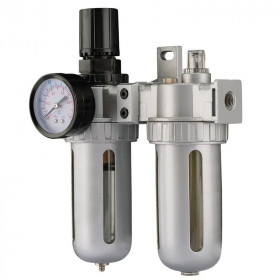 Unité combinée filtre/régulateur/lubrificateur DRAPER 1/4" BSP