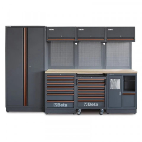 Combinaison d'ameublement d'atelier BETA TOOLS C45PRO 2.0W