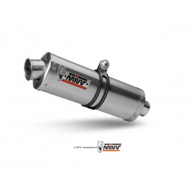 Silencieux MIVV Oval Classic inox Suzuki GSF650 Bandit 