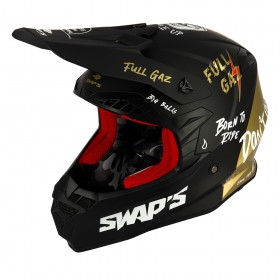 CASQUE CROSS S849  ROCK IT FULL GAZ