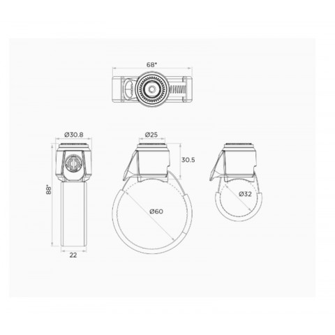 Support de smartphone QUAD LOCK arceau de sécurité