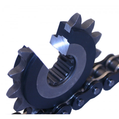 Pignon PBR acier anti-bruit 2172 - 520