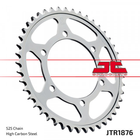 Couronne JT SPROCKETS acier standard 1876 - 525