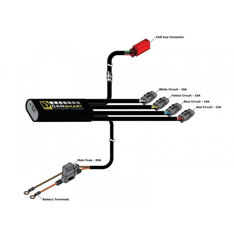 DENALI Cansmart Kit DL4 Yellow Lens