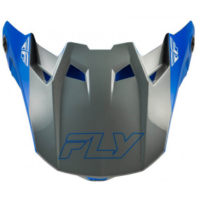 Visière FLY RACING Formula CC Glide - bleu/gris clair/gris