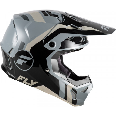 Casque FLY RACING Formula CP Seal - noir/gris