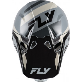 Casque FLY RACING Formula CP Seal - noir/gris