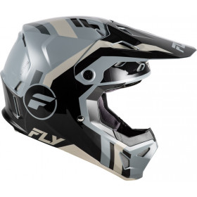 Casque FLY RACING Formula CP Seal - noir/gris