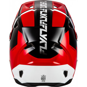 Casque FLY RACING Kinetic Crest - rouge/noir/blanc